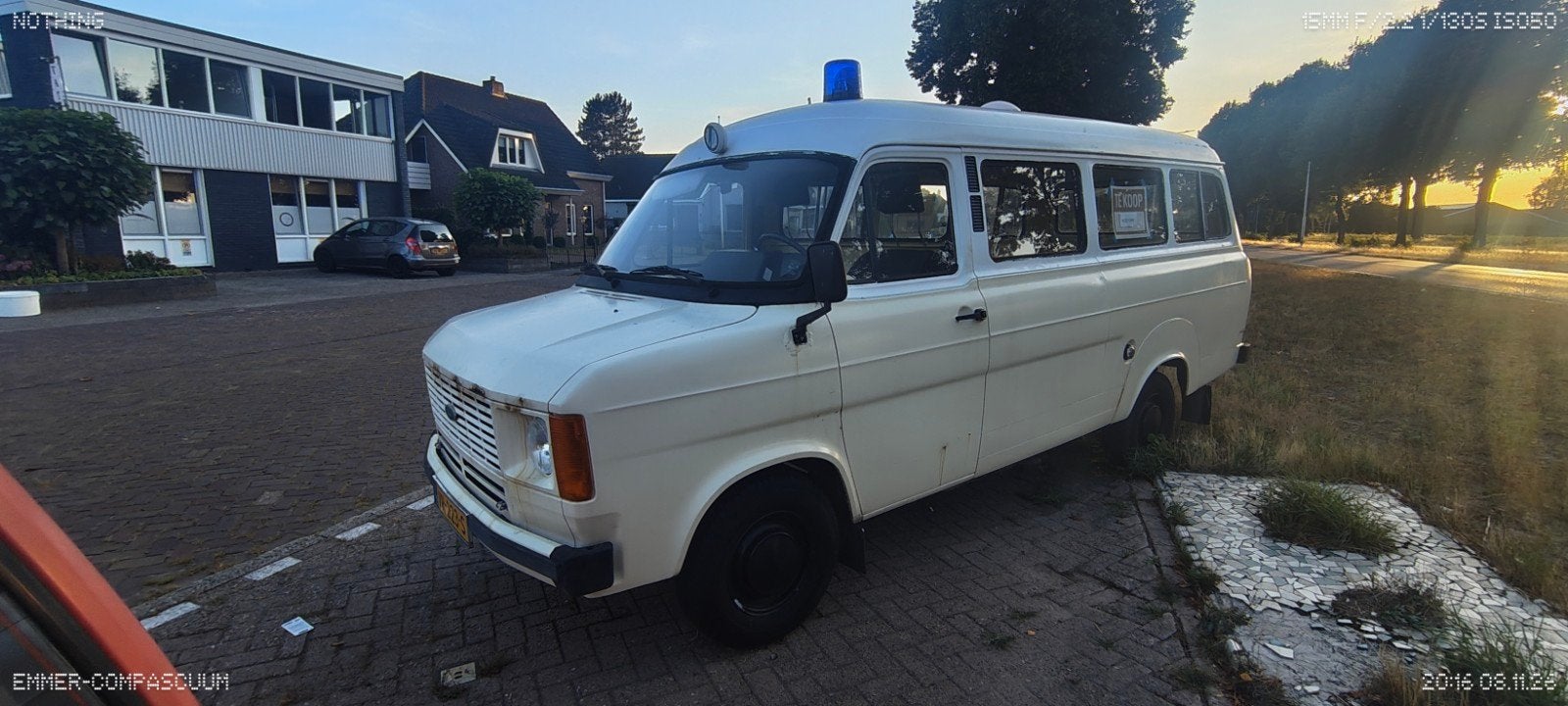 Ford Transit mk2 oldtimer 1983. wegenbelasting vrij, Auto's, Achterwielaandrijving, 4 cilinders, 4 stoelen, Wit