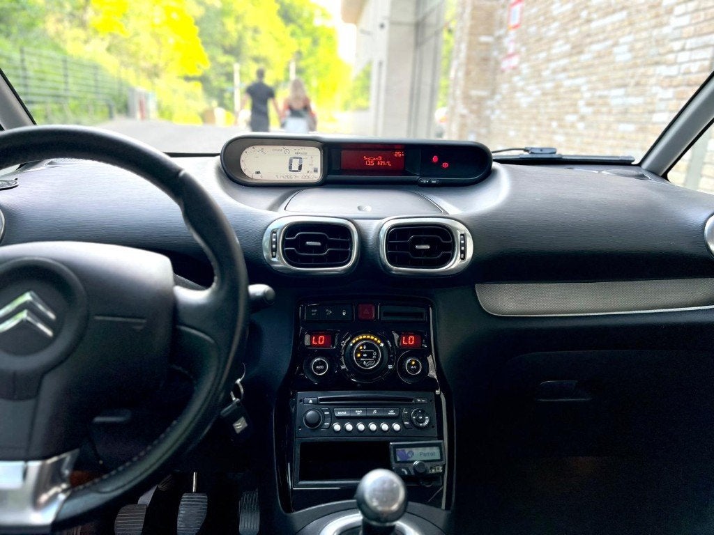 Citroën C3 Picasso 1.4 Exclusive 2010 Wit/AC/Parks/Cruis/APK, Voorwielaandrijving, Wit, Origineel Nederlands, 1100 kg