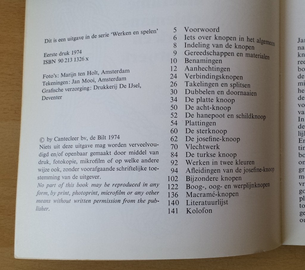 Macramé - 350 Knopen - Hetty Mooi - 1975, Boeken, Ophalen of Verzenden, Gelezen, Overige onderwerpen
