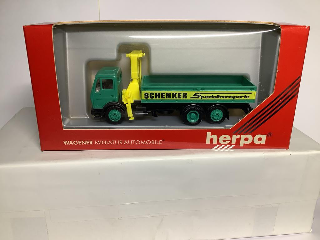 Herpa H0/1:87 Schenker Spezialtransporte Vrachtwagen, Ophalen of Verzenden, Nieuw, Bus of Vrachtwagen, Herpa