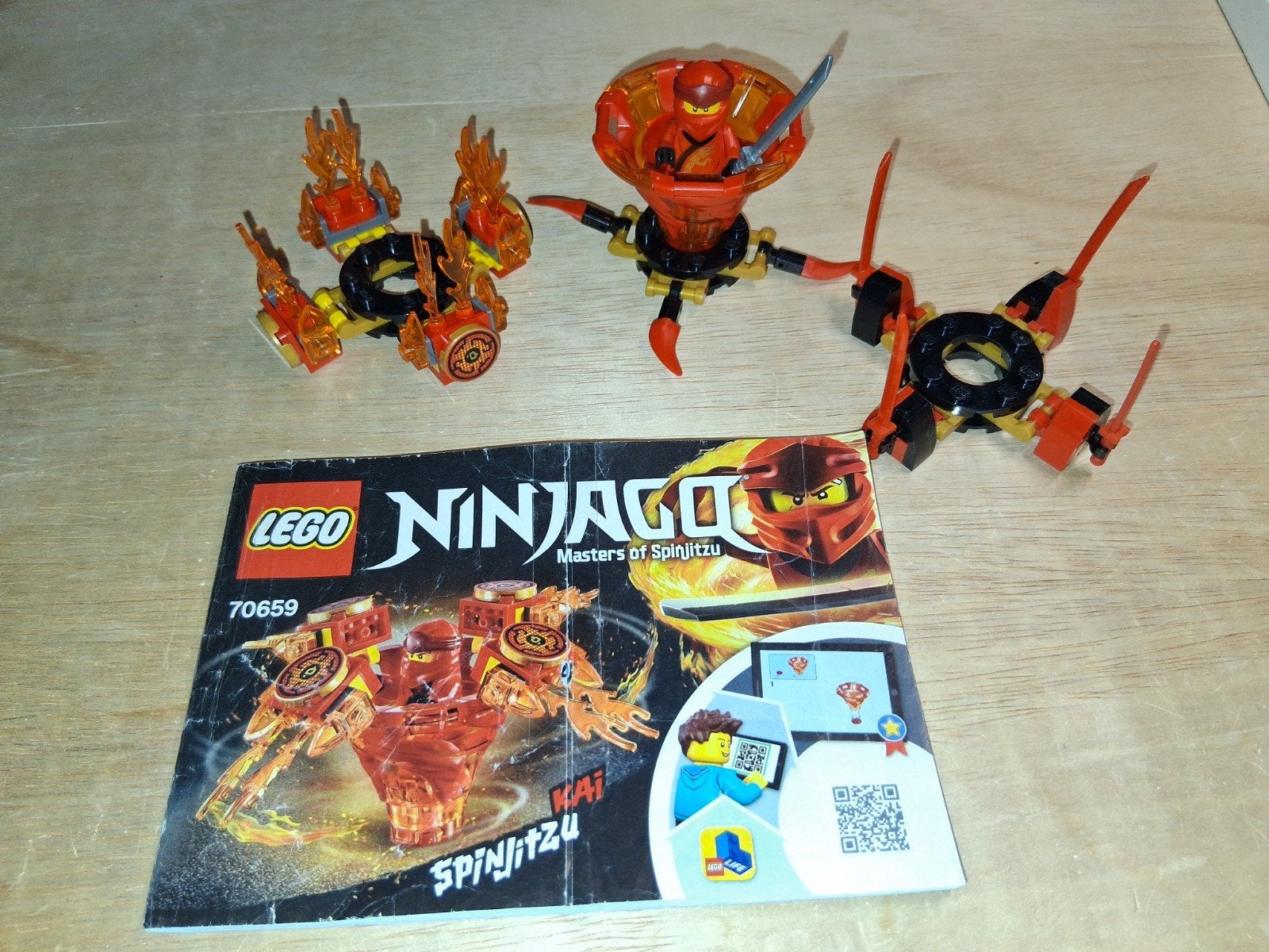 Lego Ninjago 70659, Kinderen en Baby's, Speelgoed | Duplo en Lego, Ophalen of Verzenden, Zo goed als nieuw