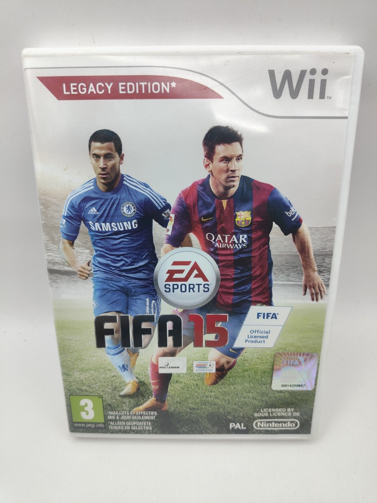 FIFA 15 Legacy Edition Nintendo Wii, Spelcomputers en Games, Games | Nintendo Wii, Gebruikt, Electronic Arts, EA Swiss Sàrl, Place du Molard 8, 1204 Genève, Zwitserland
