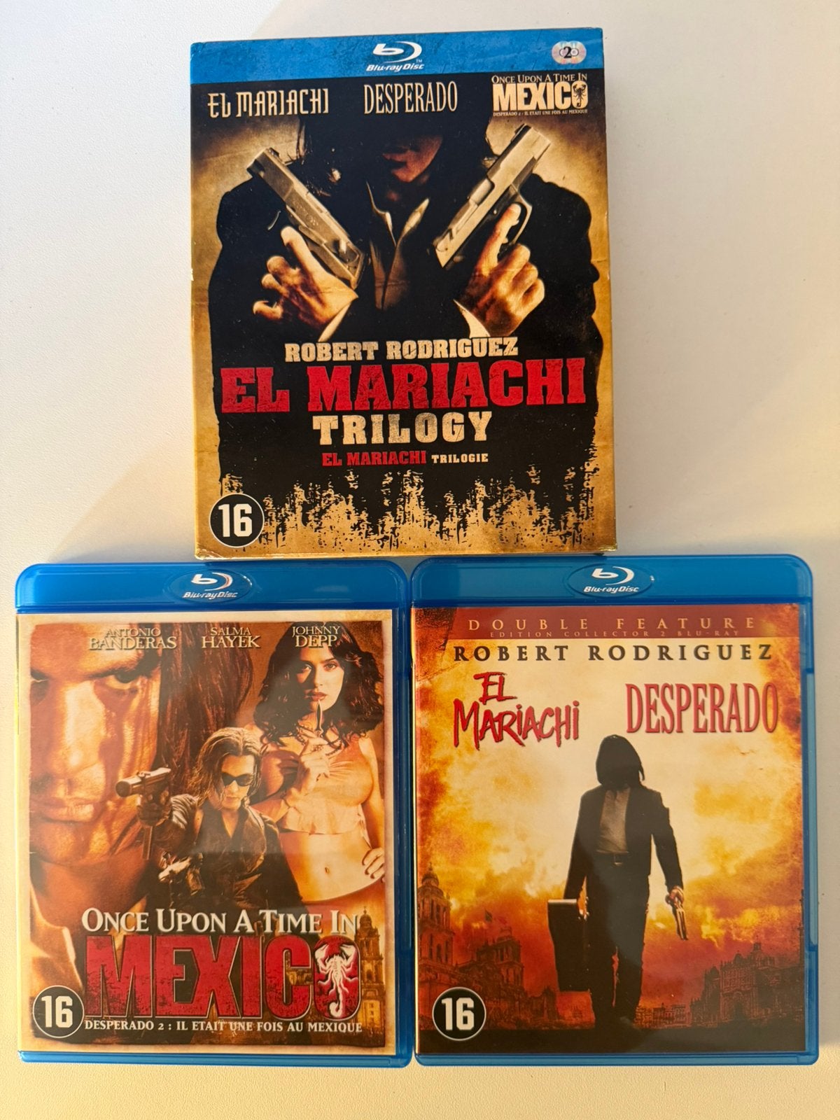 El Mariachi Trilogy Blu-ray, Vanaf 16 jaar, Verzenden, Nederlands, Zo goed als nieuw