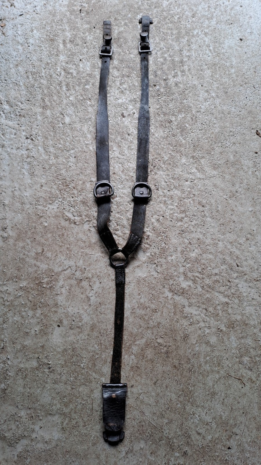 Originele  Duitse y-riem  kavalerie & luftwaffe top staat., Ophalen of Verzenden, Landmacht, Duitsland, Kleding of Schoenen
