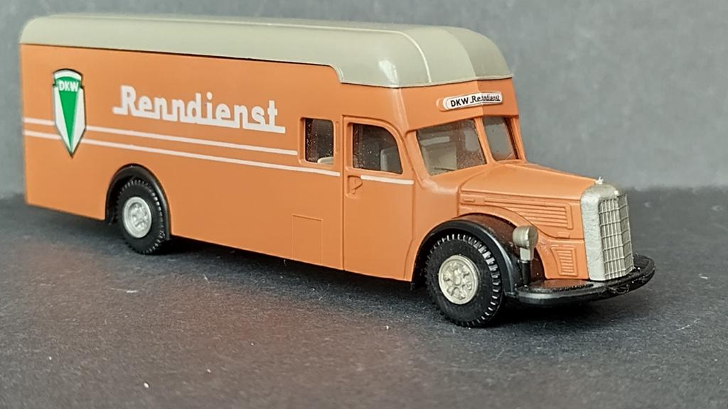Mercedes Benz Dkw Renndienst 1:87 Brekina Pol, Brekina gmbh, Info@brekina.de, Ophalen of Verzenden, Zo goed als nieuw