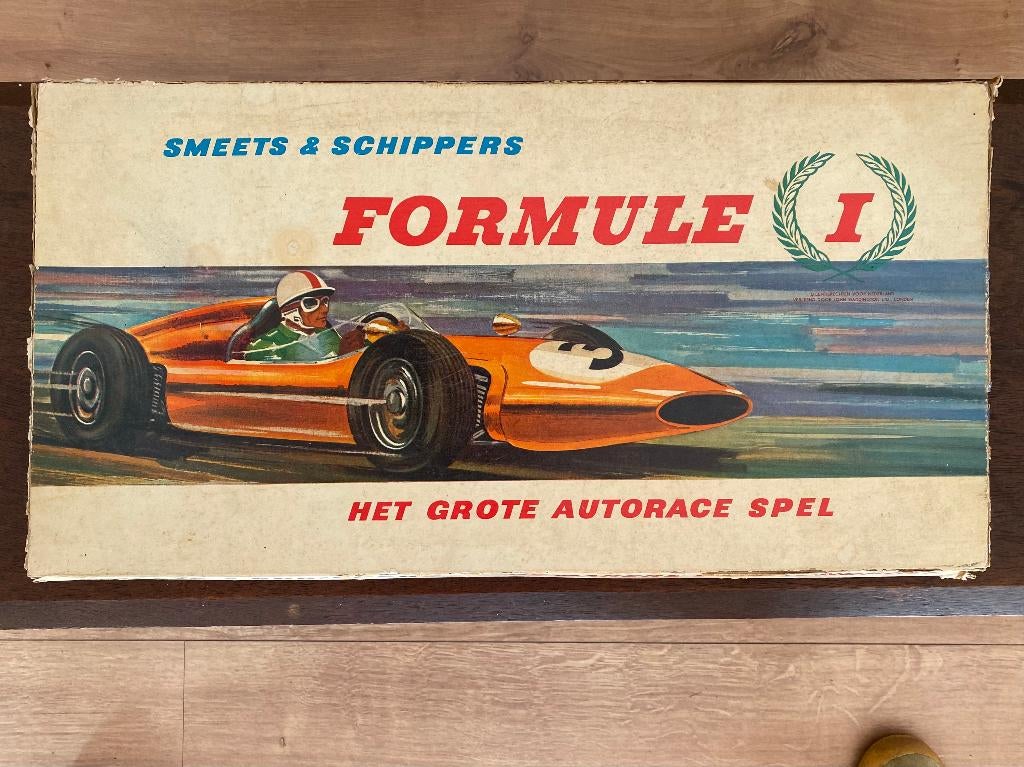 Het grote autorace spel, Verzamelen, Stickers, Verzenden, Gebruikt, Sport