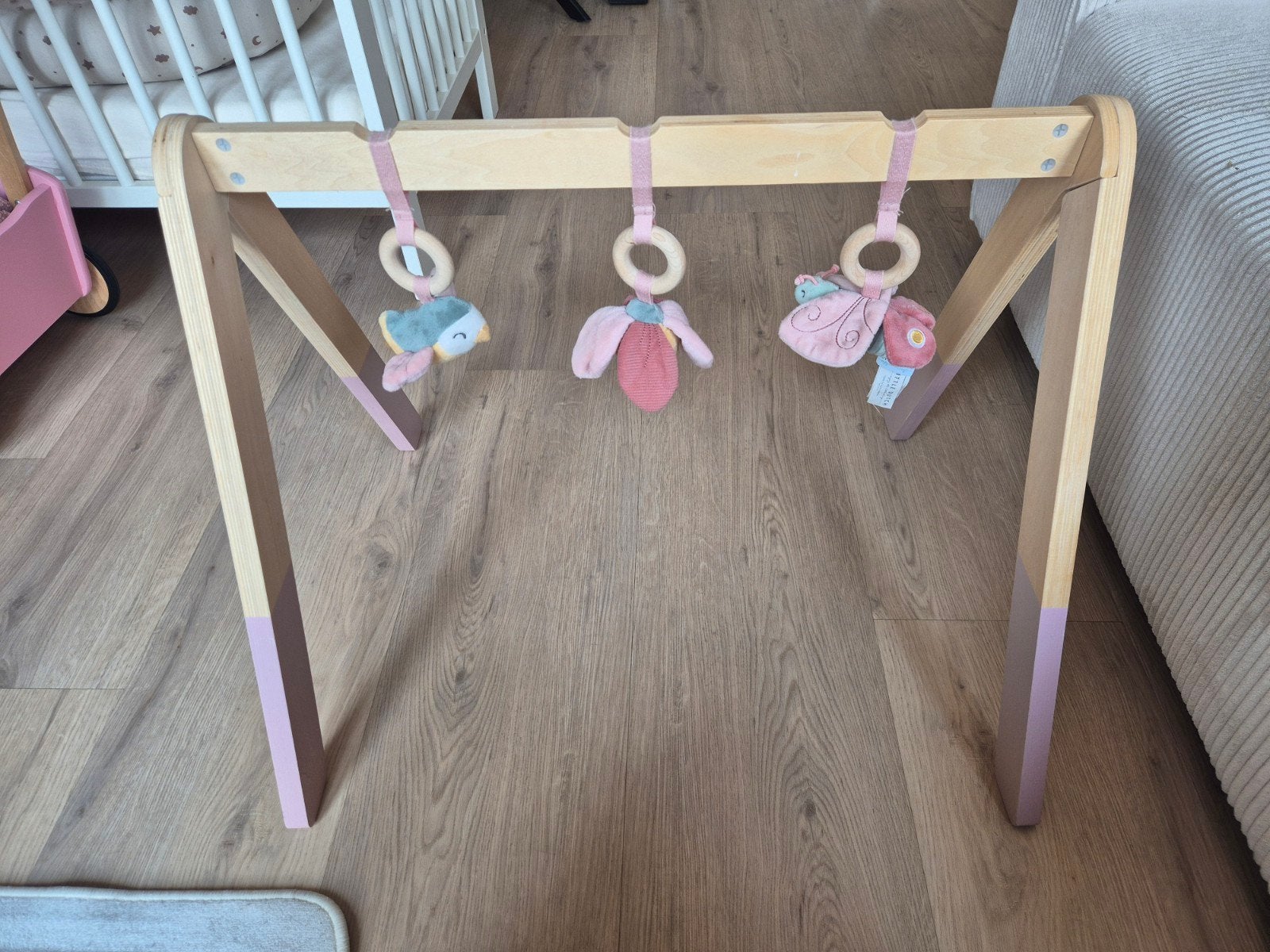 Little Ditch - Houten babygym met speeltjes, Kinderen en Baby's, Speelgoed | Babyspeelgoed, Ophalen of Verzenden, Zo goed als nieuw