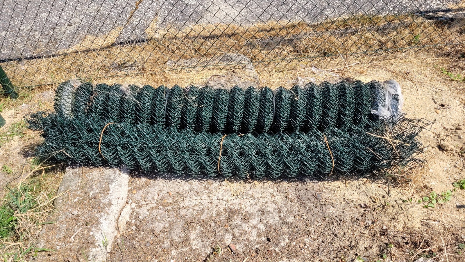 Nieuw harmonicagaas, 180 cm hoog, maas 5x5, ruim 35 meter, Ophalen, Nieuw