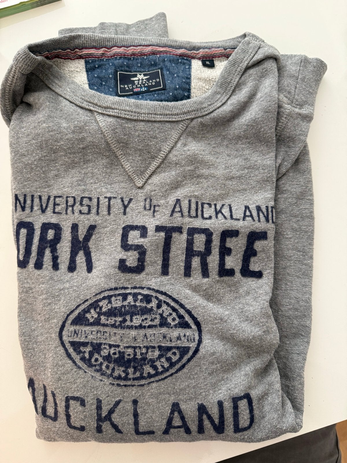 New Zealand Auckland Sweater Grijs Maat XL, Ophalen of Verzenden, Gedragen, Maat 56/58 (XL), Grijs