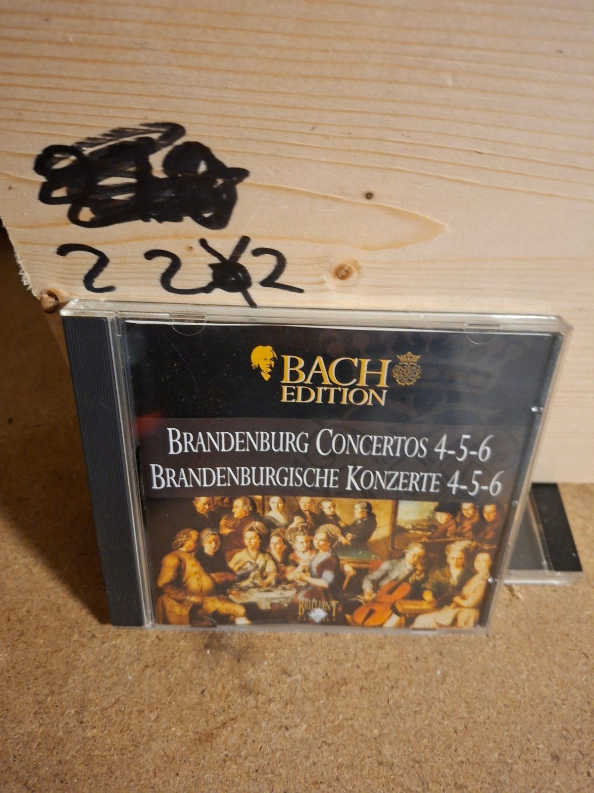 Bach Edition: Brandenburg Concertos 4-5-6 CD, Gebruikt, Ophalen of Verzenden, Orkest of Ballet, Barok