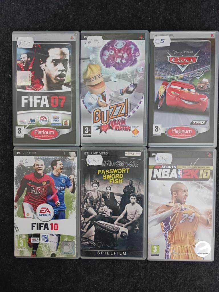 Playstation portable spellen Prijzen zie omschrijving, Spelcomputers en Games, Games | Overige, Gebruikt, Sport, 1 speler, Vanaf 3 jaar