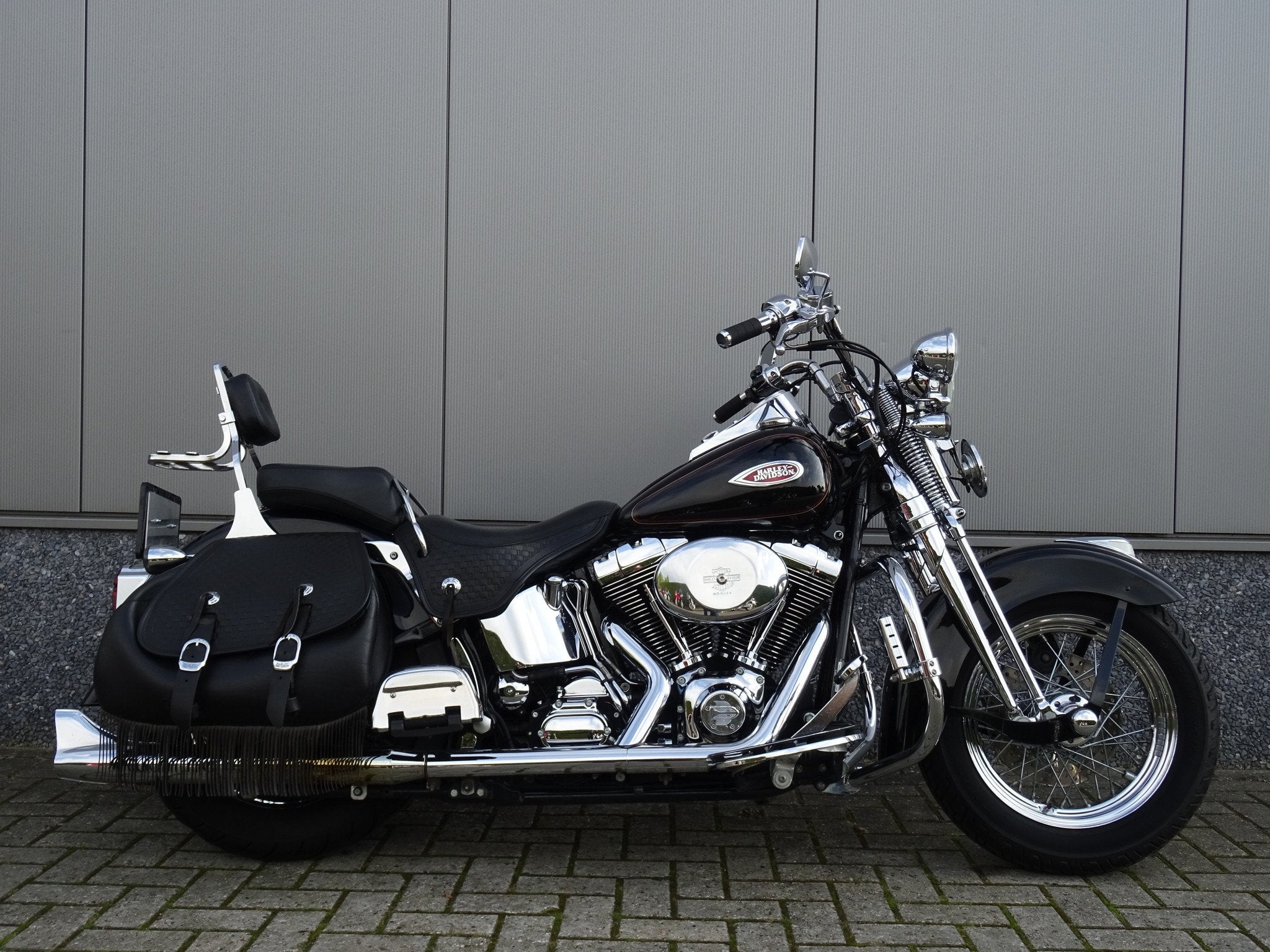 Harley-Davidson FLSTS HERITAGE SPRINGER (bj 2002), Motoren, Chopper, Bedrijf, 1450 cc