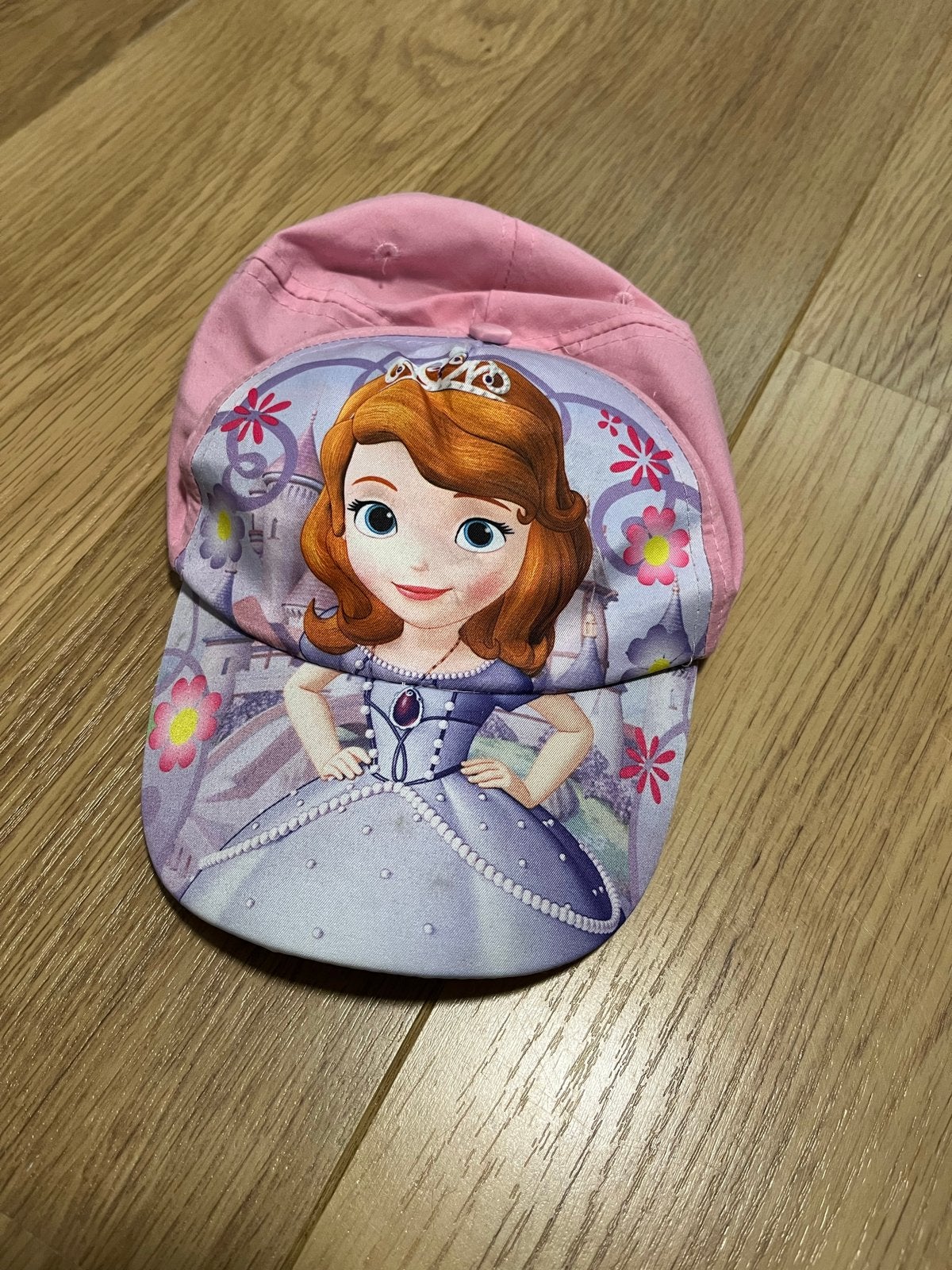 Roze pet met Sofia het Prinsesje - Zo goed als nieuw, Ophalen of Verzenden, Zo goed als nieuw, Meisje, Pet