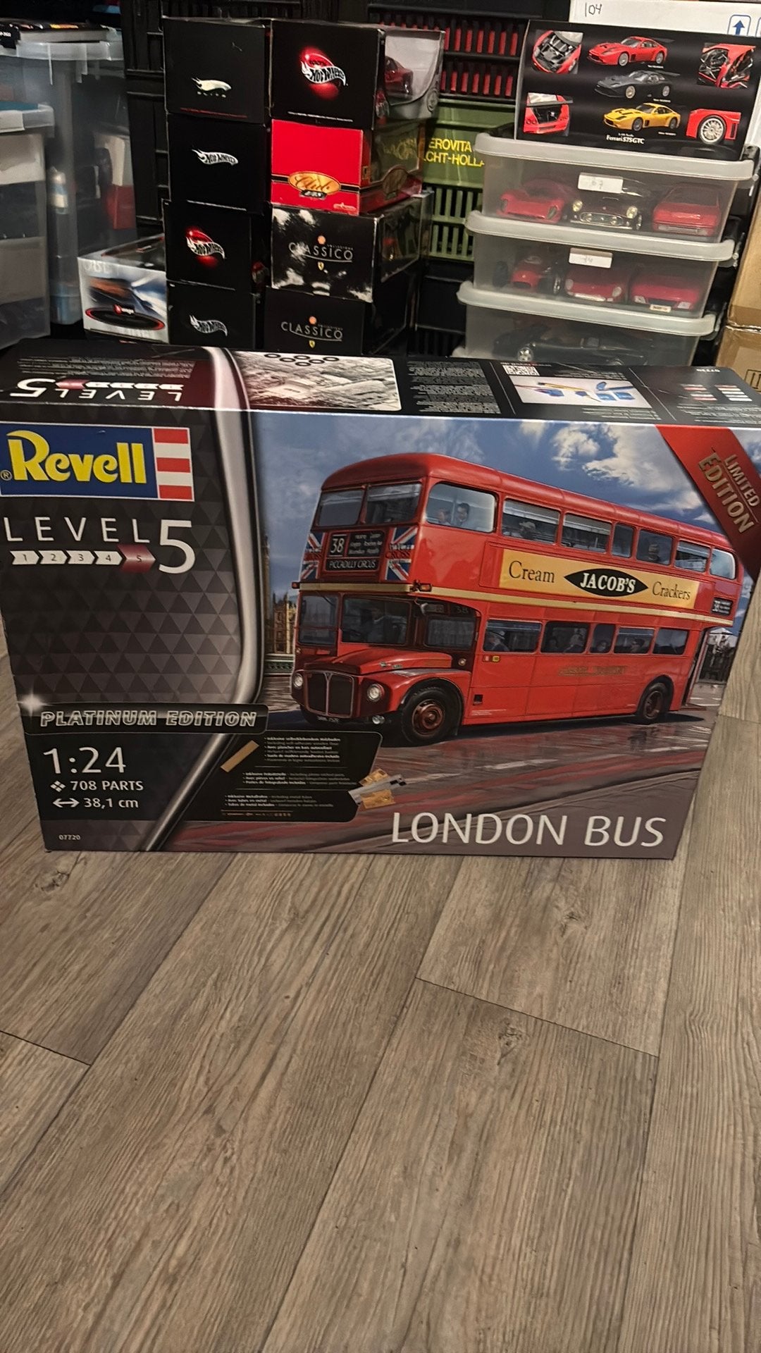London bus platinum edition kitset revell 1.24, Revell, Ophalen of Verzenden, Bus of Vrachtwagen, A