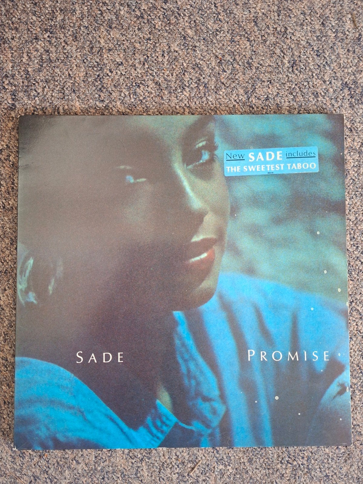 Sade - Promise LP (1985) - Inclusief The Sweetest Taboo, Inclusief binnenhoes, Ophalen of Verzenden, Gebruikt, 12 inch