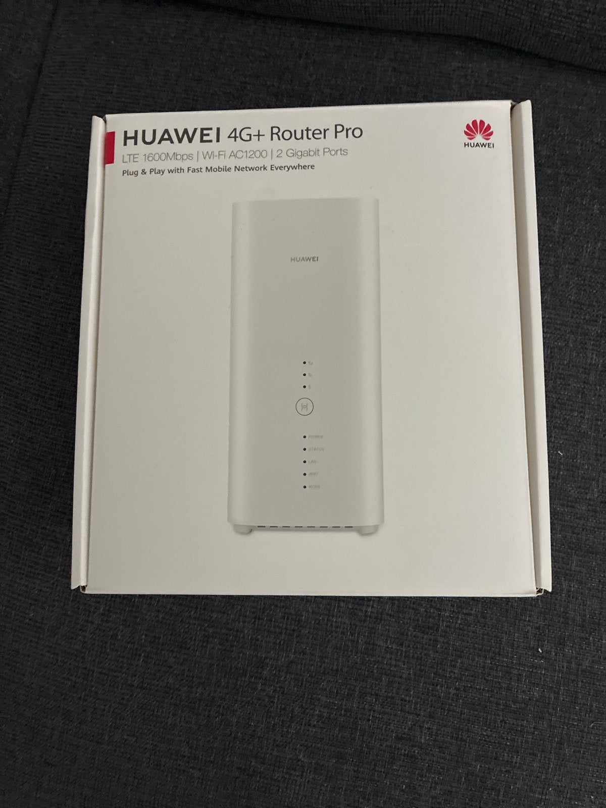 Huawei 4G+ Router Pro - LTE 1600Mbps, Wi-Fi AC1200, Ophalen, Nieuw, Router