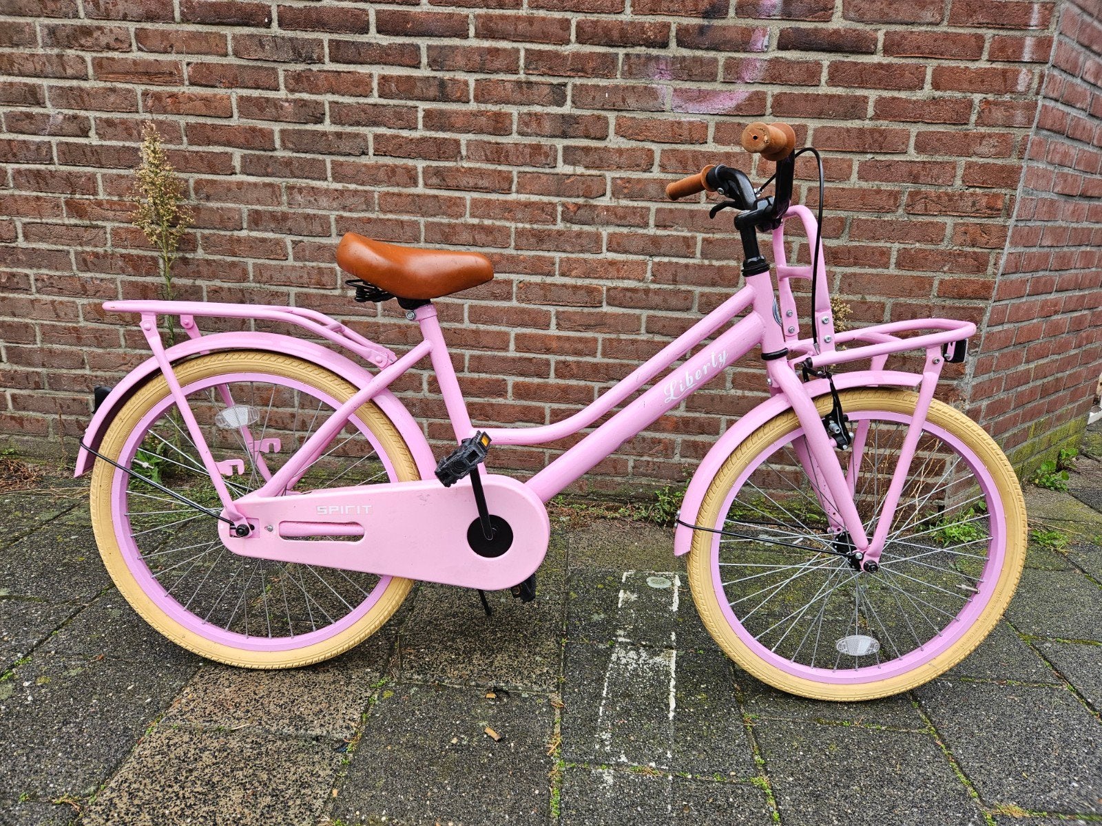 kinder fiets Liberty, Ophalen of Verzenden, Zo goed als nieuw, 22 inch