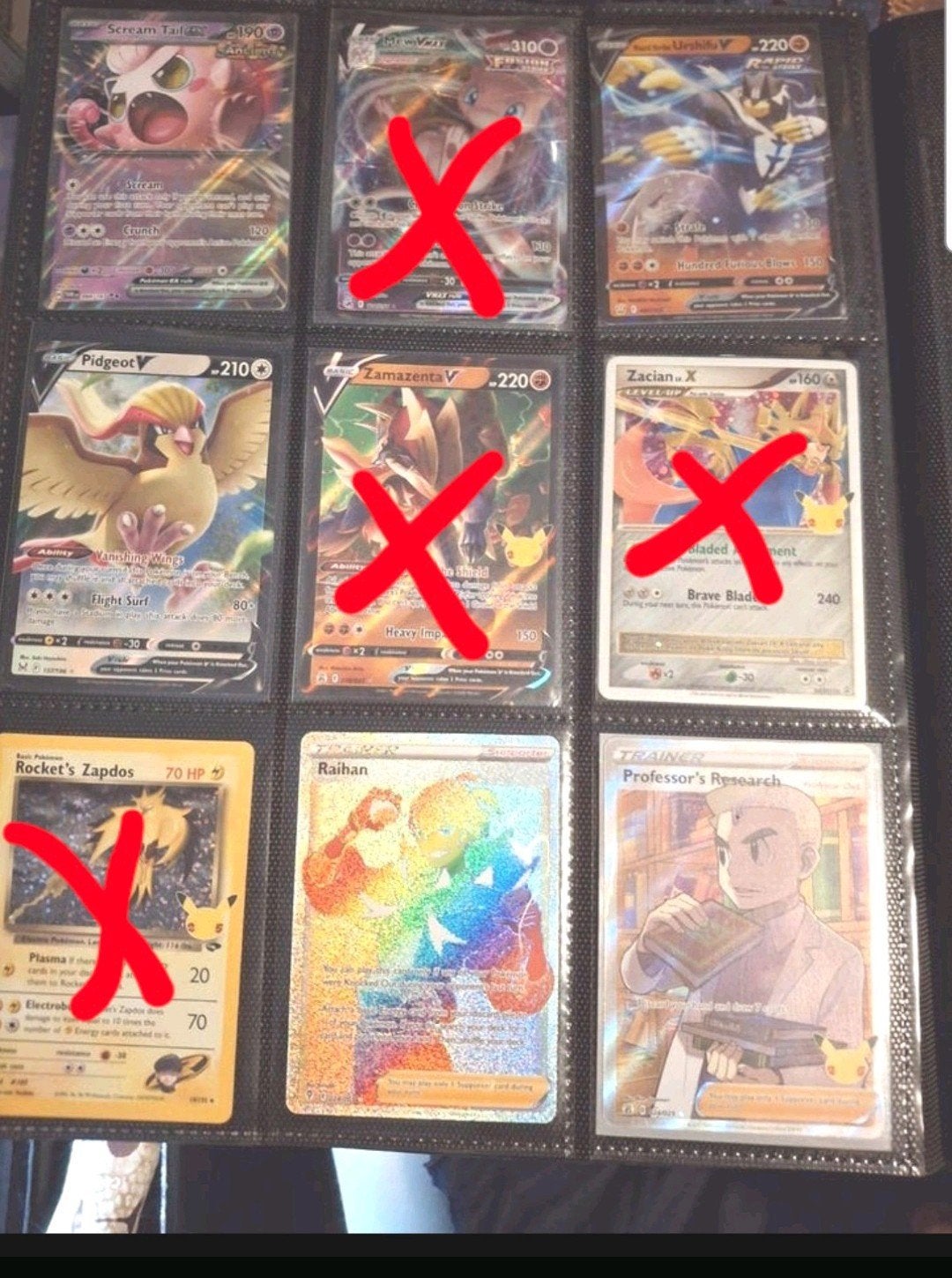 Pokémon kaarten collectie (Mew VMAX beschadigd), Ophalen, Zo goed als nieuw