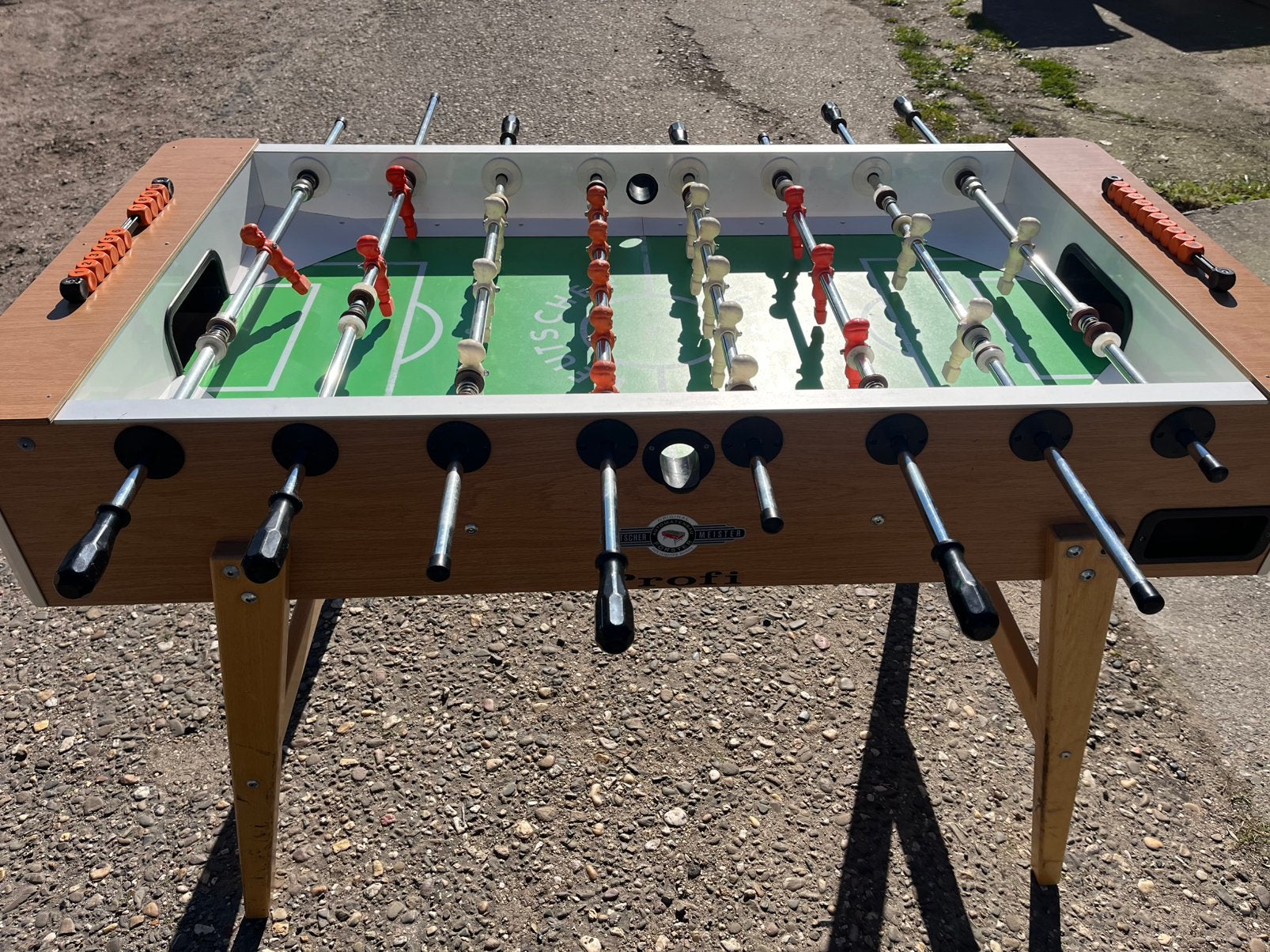 Deutscher Meister profi voetbaltafel - tafelvoetbal, Ophalen, Gebruikt