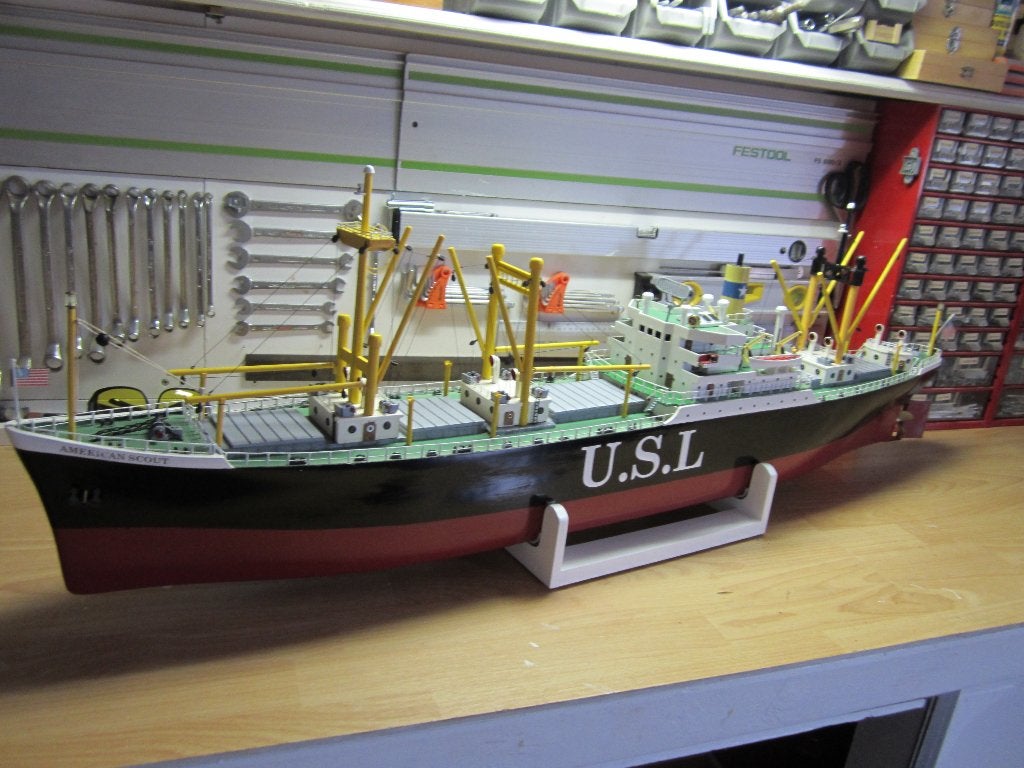 ss American Scout, Hobby en Vrije tijd, Modelbouw | Boten en Schepen, Ophalen, Gebruikt, Groter dan 1:32, Overige merken