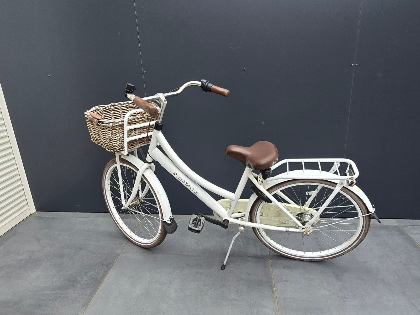 Batavus meisjesfiets 24 inch met mandje, Fietsen en Brommers, Ophalen, Gebruikt, 24 inch, Batavus