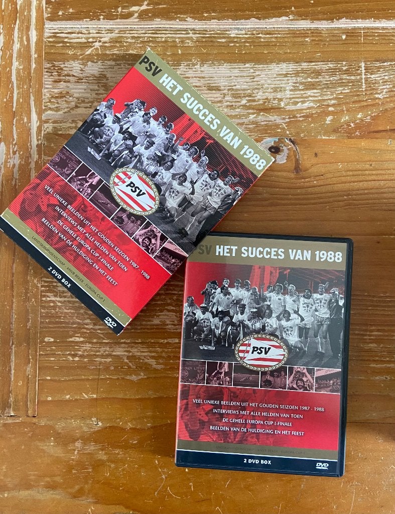 DVD PSV - het succes van 1988, Ophalen of Verzenden, Zo goed als nieuw, Balsport