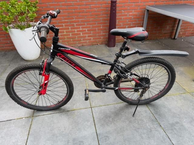 Altec Umit Faster Mountainbike 24 inch 21v Zwart Rood, Ophalen, Gebruikt, 20 inch of meer, Altec