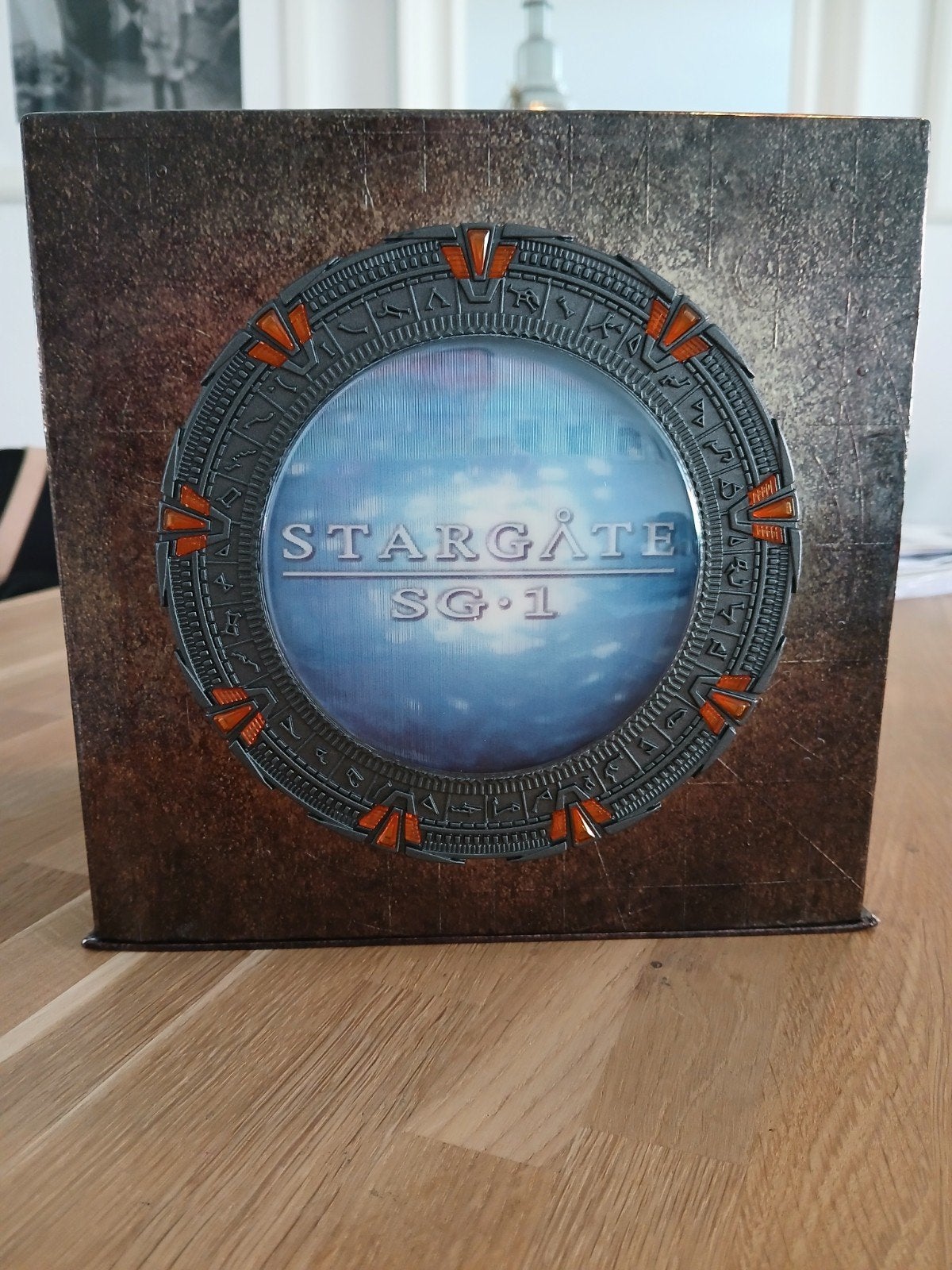 Te koop Stargate SG-1 de complete serie collectors edition, Ophalen, Zo goed als nieuw