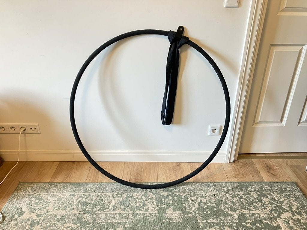 Aerial Hoop + Spanset, Ophalen, Zo goed als nieuw