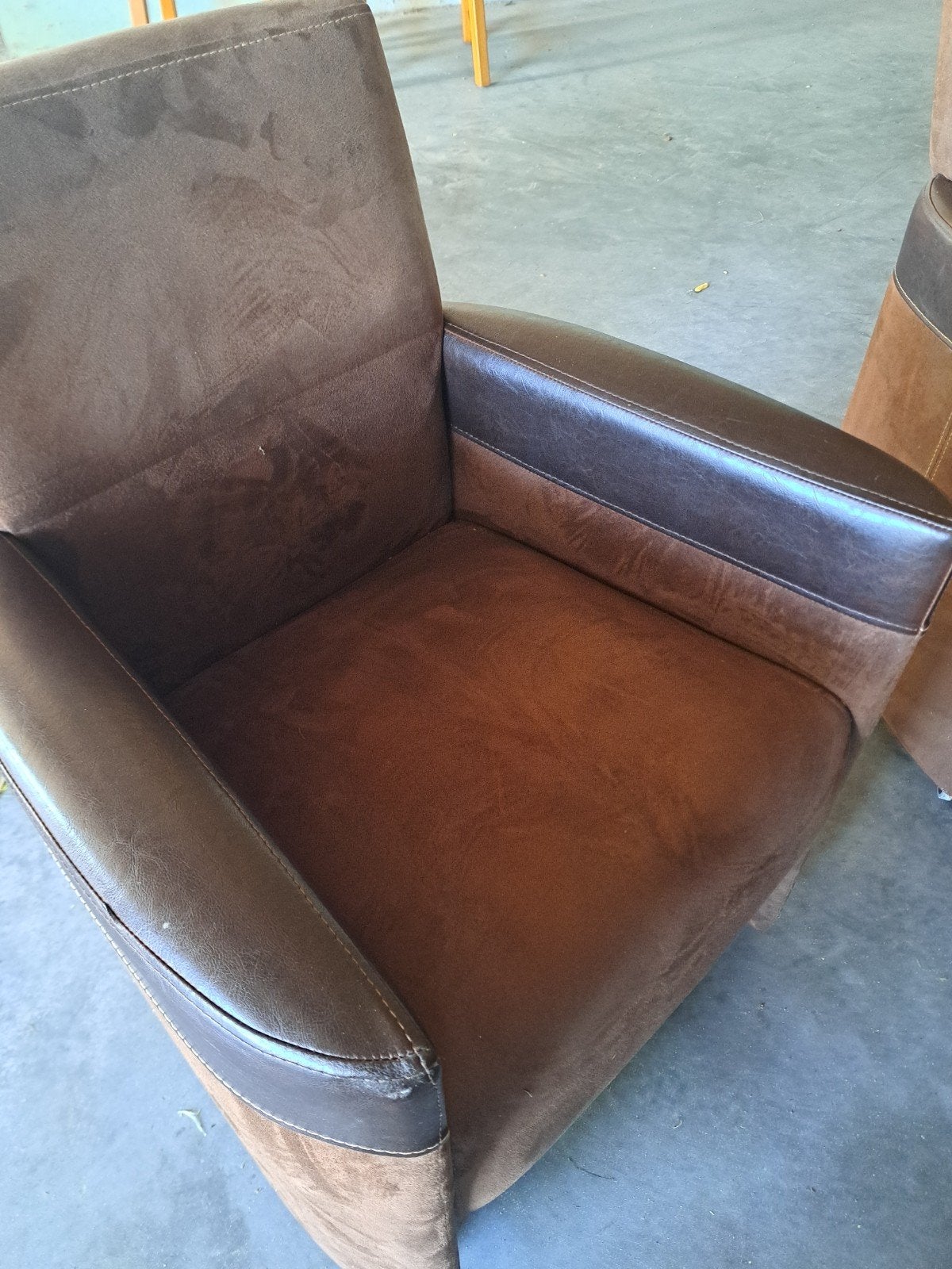 eetkamer stoelen, Ophalen, Gebruikt, Minder dan 75 cm, Leer