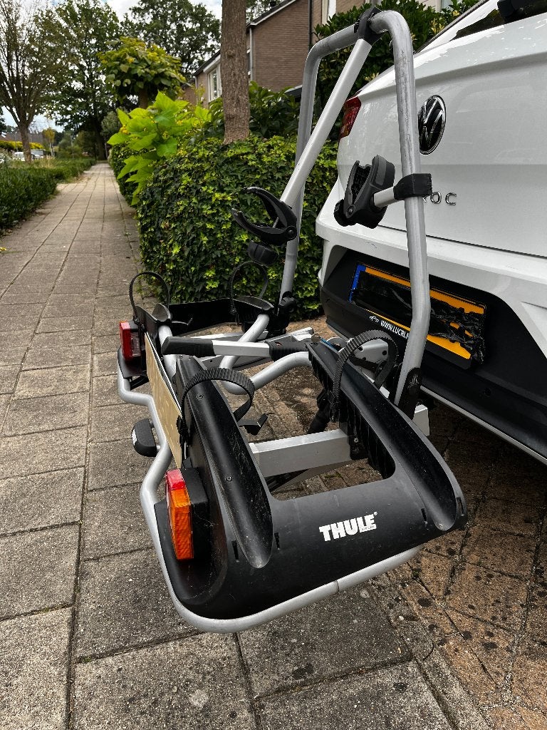 Fietsdrager van Thule, Auto diversen, Gebruikt, Ophalen of Verzenden, 2 fietsen, Trekhaakdrager