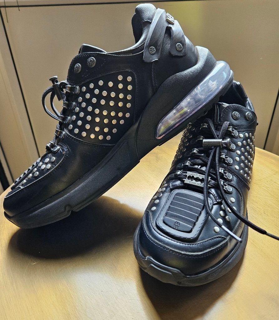 Maat 43 New Rock zwarte heren sneakers/boots studs festival, Kleding | Heren, Schoenen, Zwart, Boots, Zo goed als nieuw, New Rock