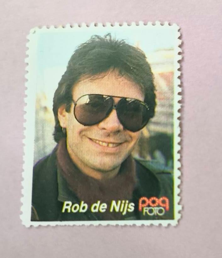 Popfoto zegel Rob de Nijs (nr.2), Ophalen of Verzenden, Nieuw, Foto of Kaart