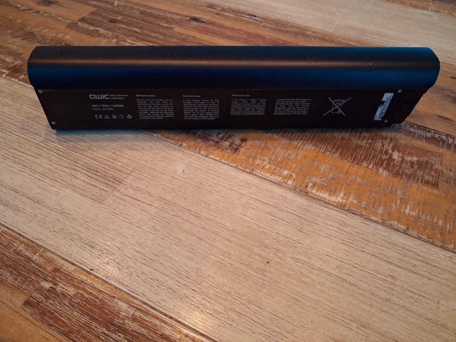 Accu Qwic Premium-Inter 540Wh BA00130 met Garantie, Fietsen en Brommers, Pyter jurjensstrjitte stiens, Www.Qwic.nl, Ophalen of Verzenden