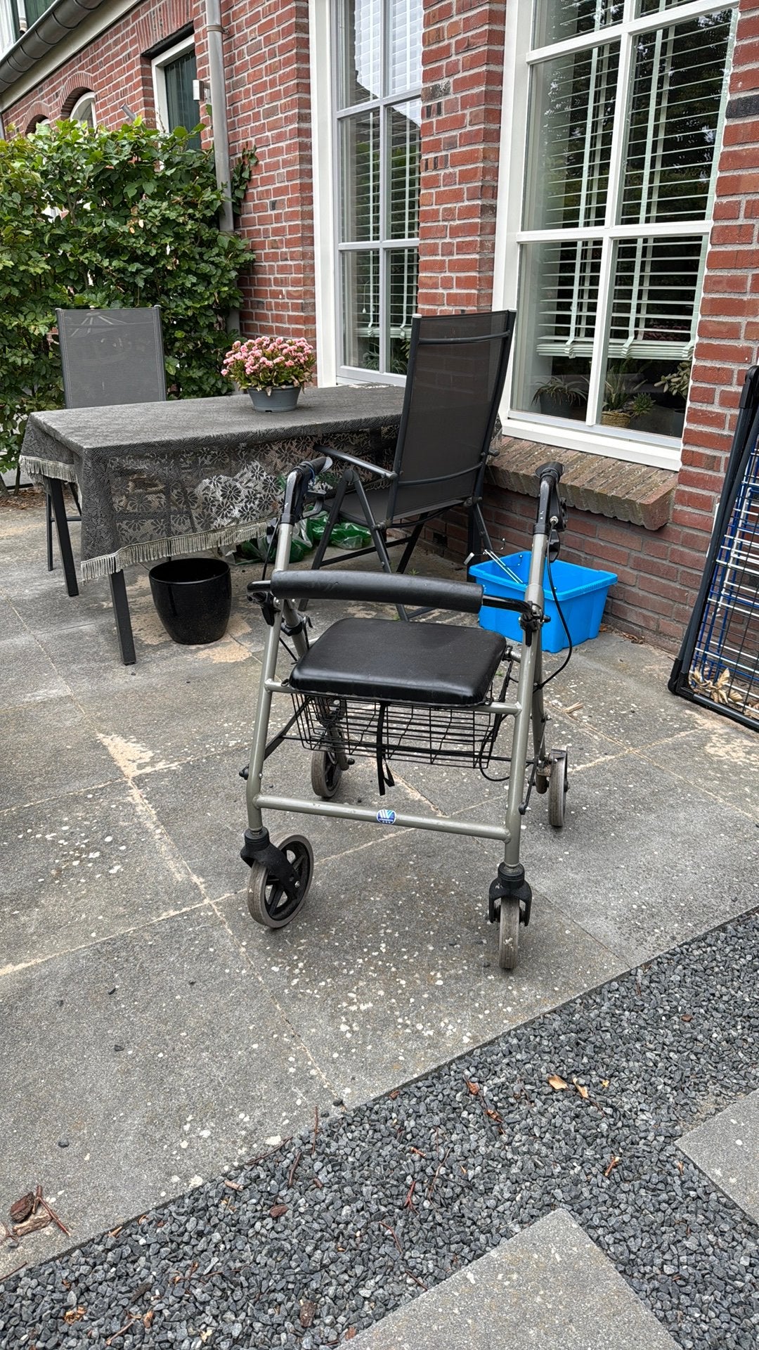 Rollator tot voor jort in gebruik, Ophalen, Opvouwbaar, Gebruikt