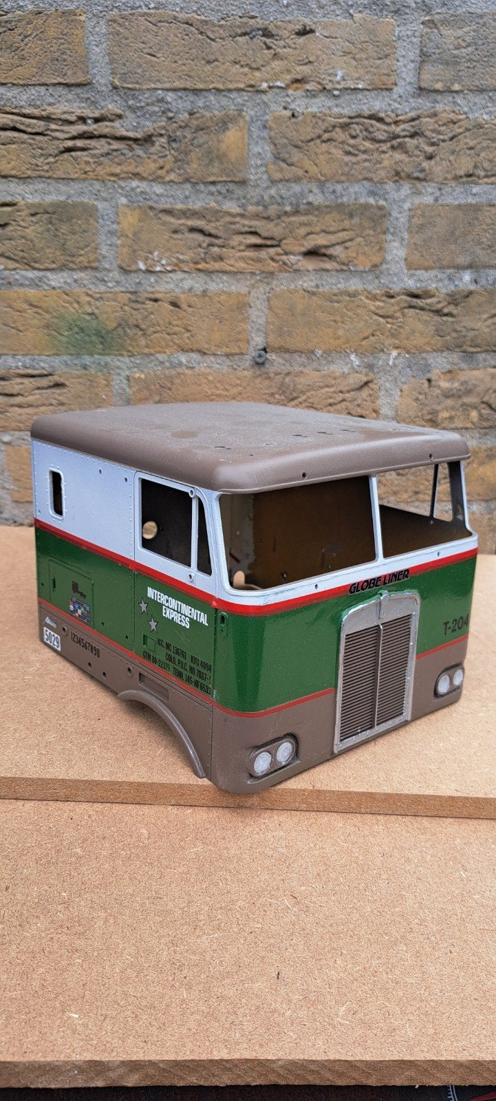 gebruikte tamiya globliner cab, Ophalen, Gebruikt