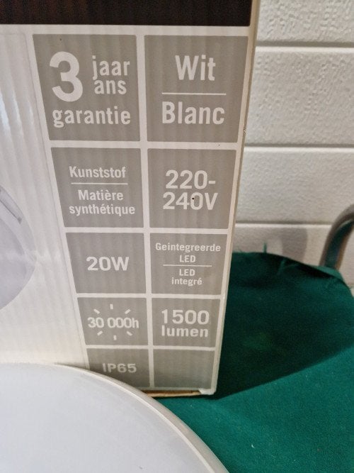 led plafondlamp sencys zgan, Huis en Inrichting, Ophalen of Verzenden, 'T Olde Gre-j, Info@toldegrej.nl, Endepoelstraat 20f Didam