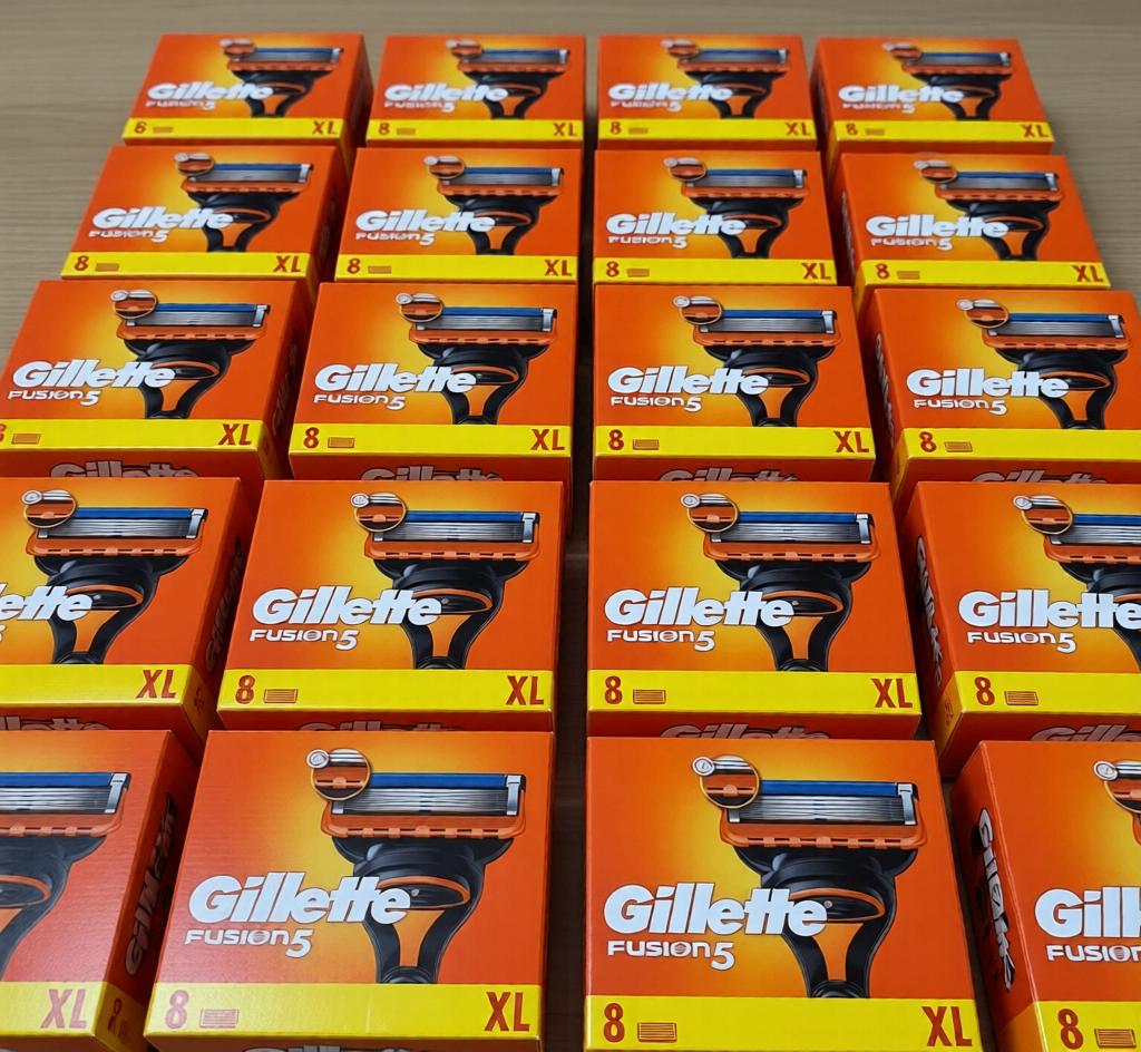 Gillette fusion scheermesjes, Ophalen of Verzenden, Nieuw, Gehele gezicht, Verzorging