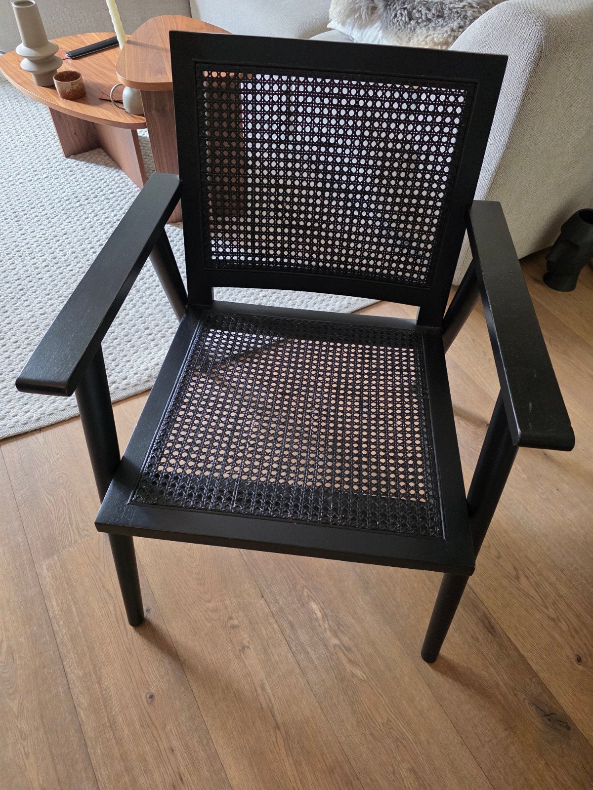 Fauteuil Duke webbing zwart Karwei - MOET NU WEG, Ophalen, Zo goed als nieuw, Zwart, Eén