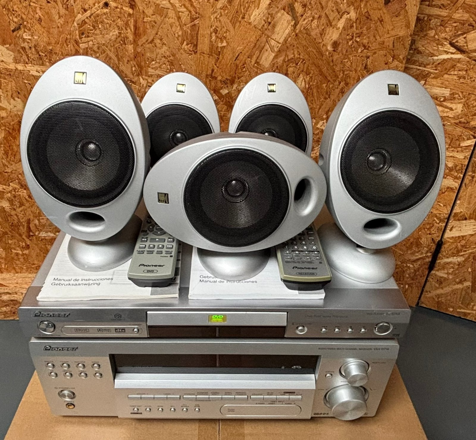 Pioneer 5.1 Home Cinema Set, Ophalen, Zo goed als nieuw, Apparatuur