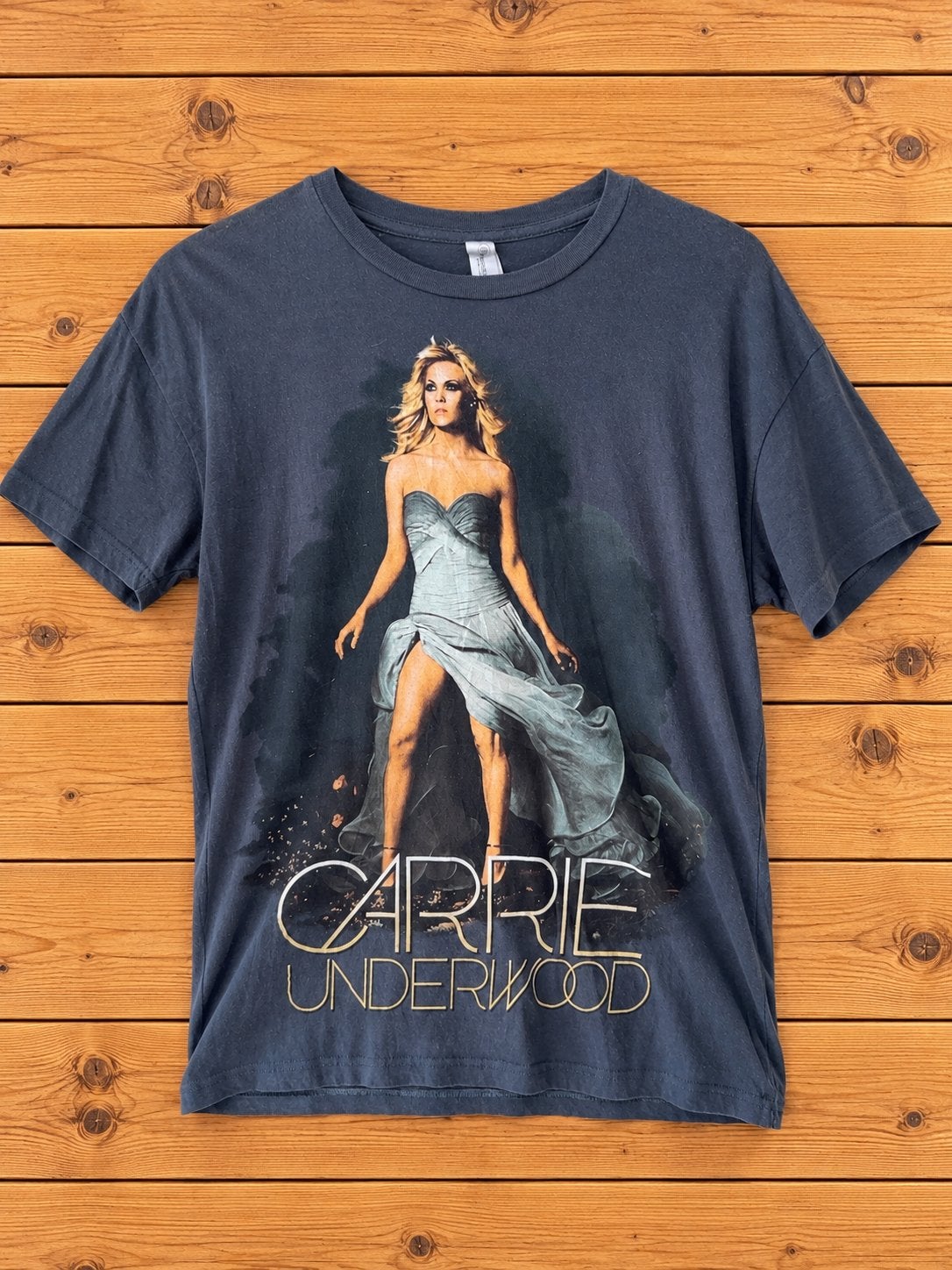 Origineel Carrie Underwood T-Shirt –Blown Away Tour– Maat S, Ophalen of Verzenden, Zo goed als nieuw, Zwart, Korte mouw