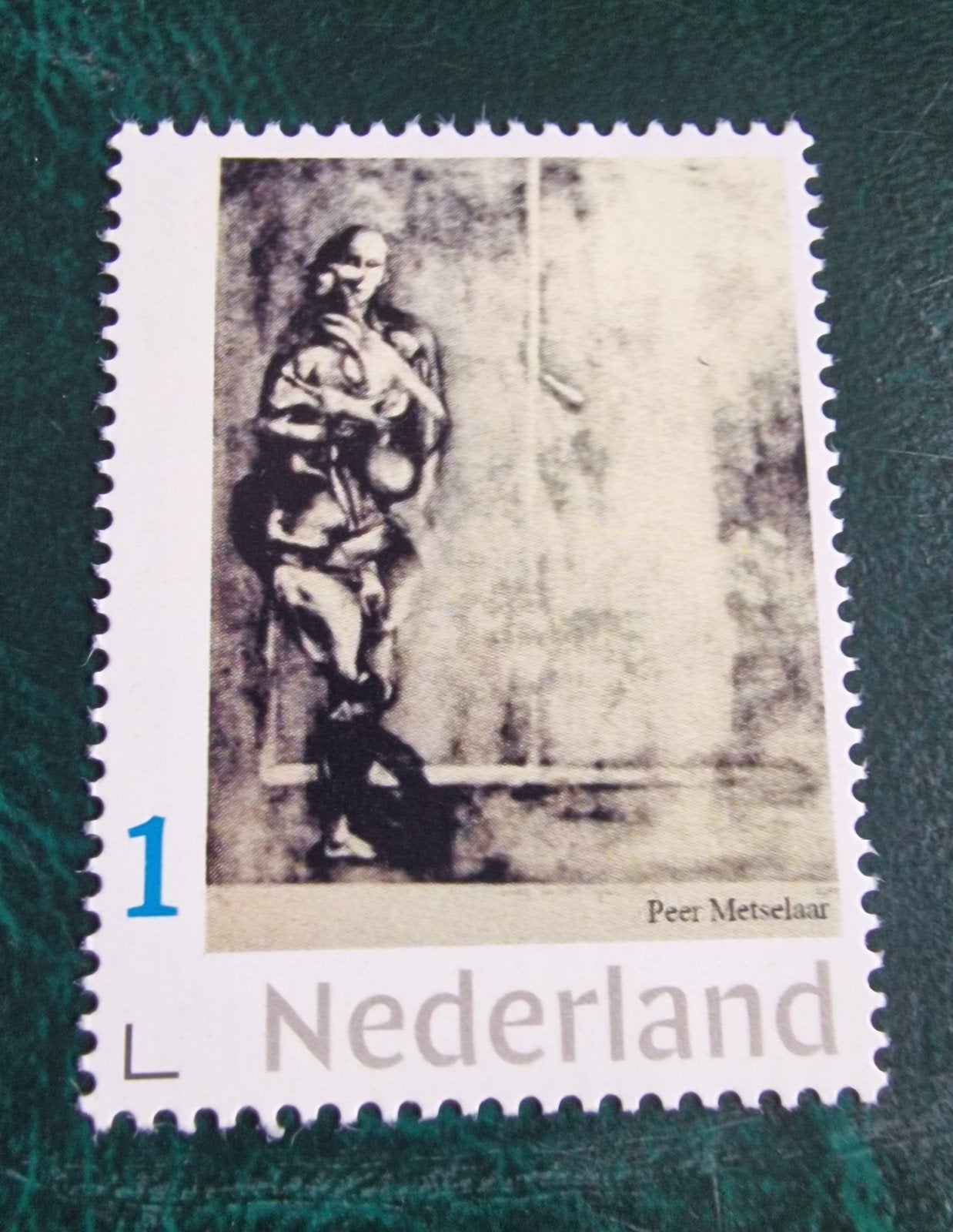 kv185 persoonlijke  postzegel - Peer Metselaar kunst  r, Ophalen of Verzenden, Na 1940, Postfris