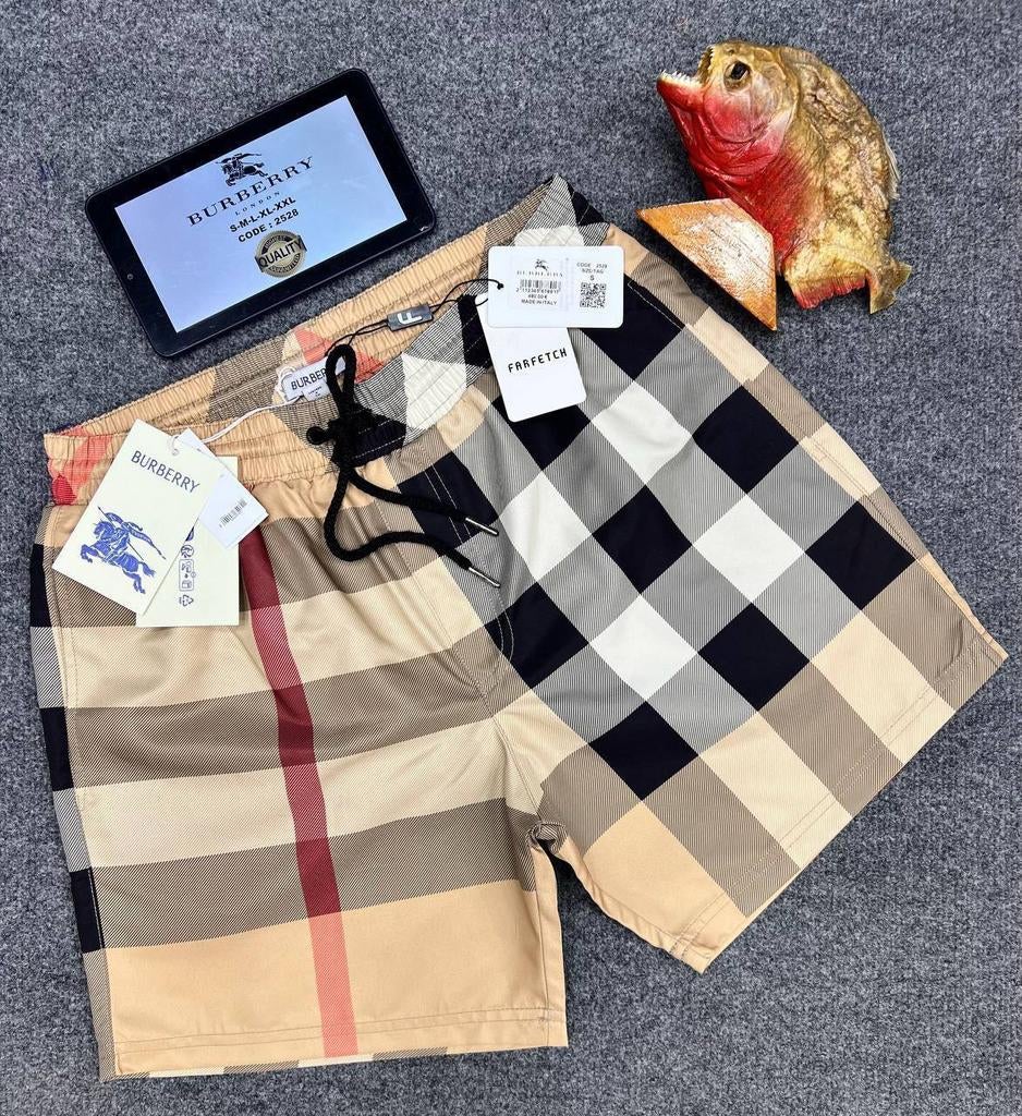 Burberry zwembroeken, Kleding | Heren, Verzenden, Overige maten, Zwart