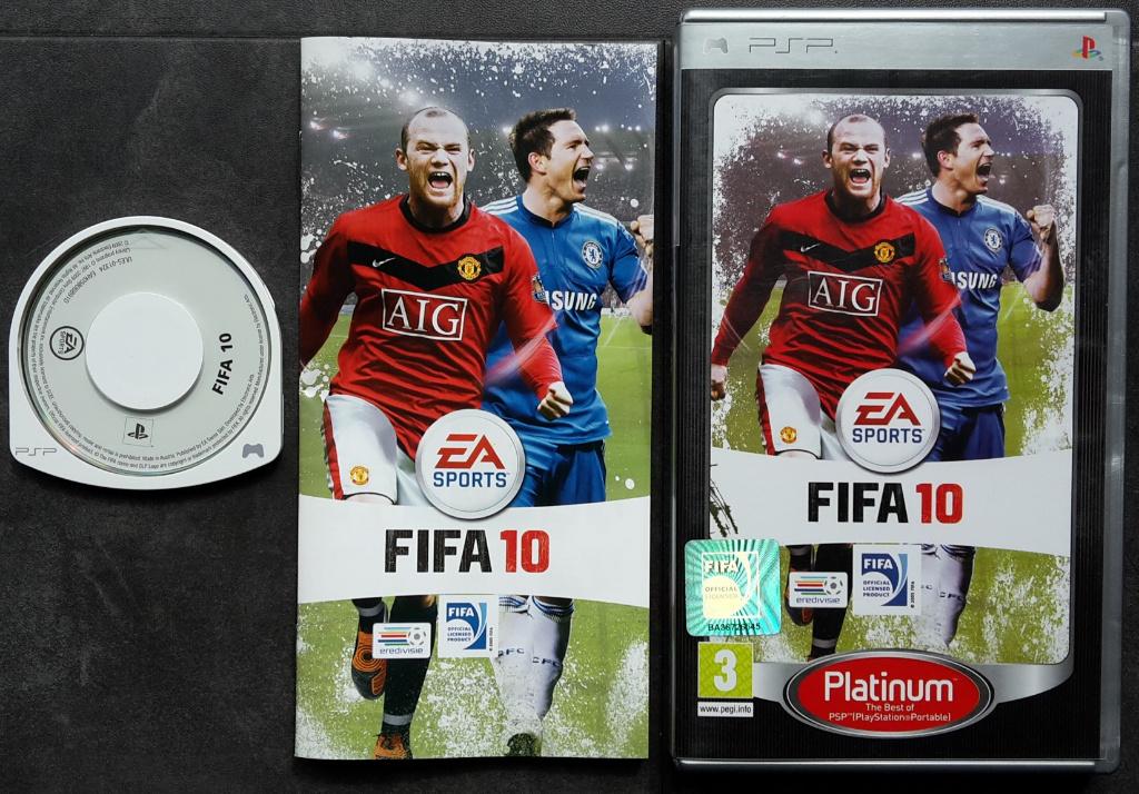 PSP - FIFA 10 - PlayStation Portable Voetbal Spel 2010, 1 speler, Ophalen of Verzenden, Zo goed als nieuw, Vanaf 3 jaar