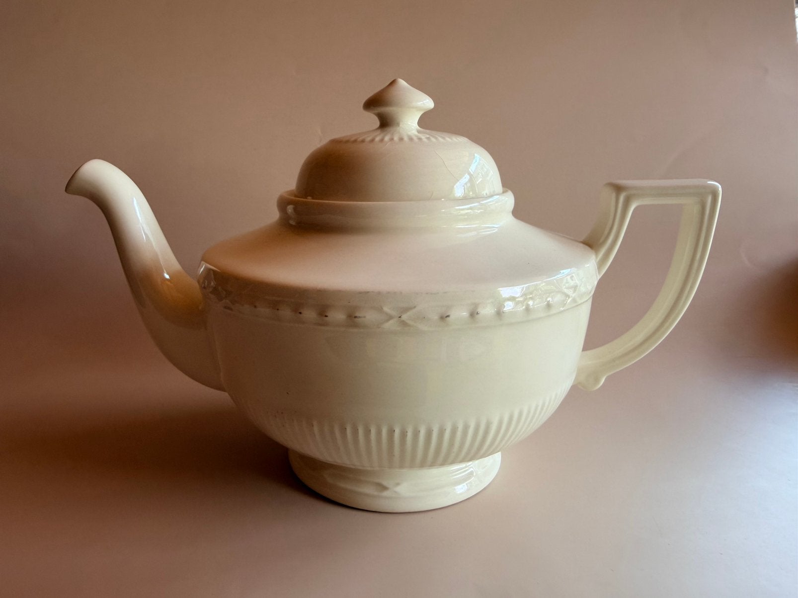Prachtige Klassieke Theepot – Recamier by Royal Creamware, Ophalen of Verzenden