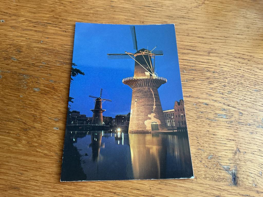 m18  Schiedam molen, Ophalen of Verzenden, Voor 1920, Zuid-Holland