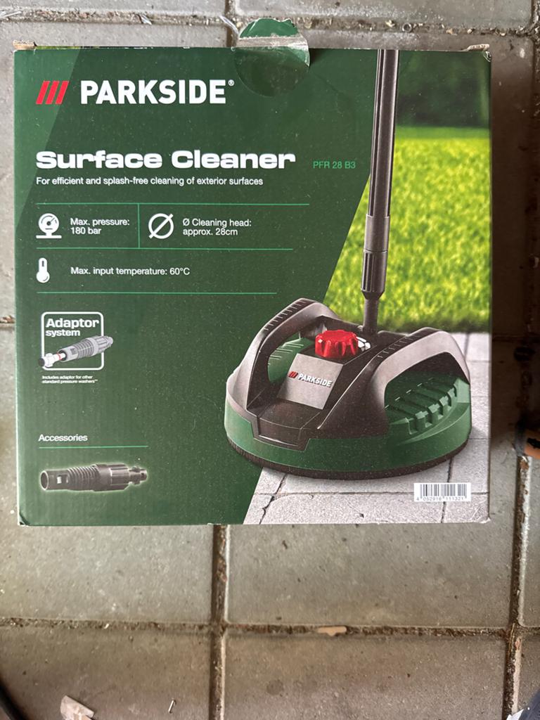 Parkside Surface Cleaner PFR 28 B3 - Terrasreiniger, Doe-het-zelf en Verbouw, Reinigingsmachines, Ophalen of Verzenden, Nieuw