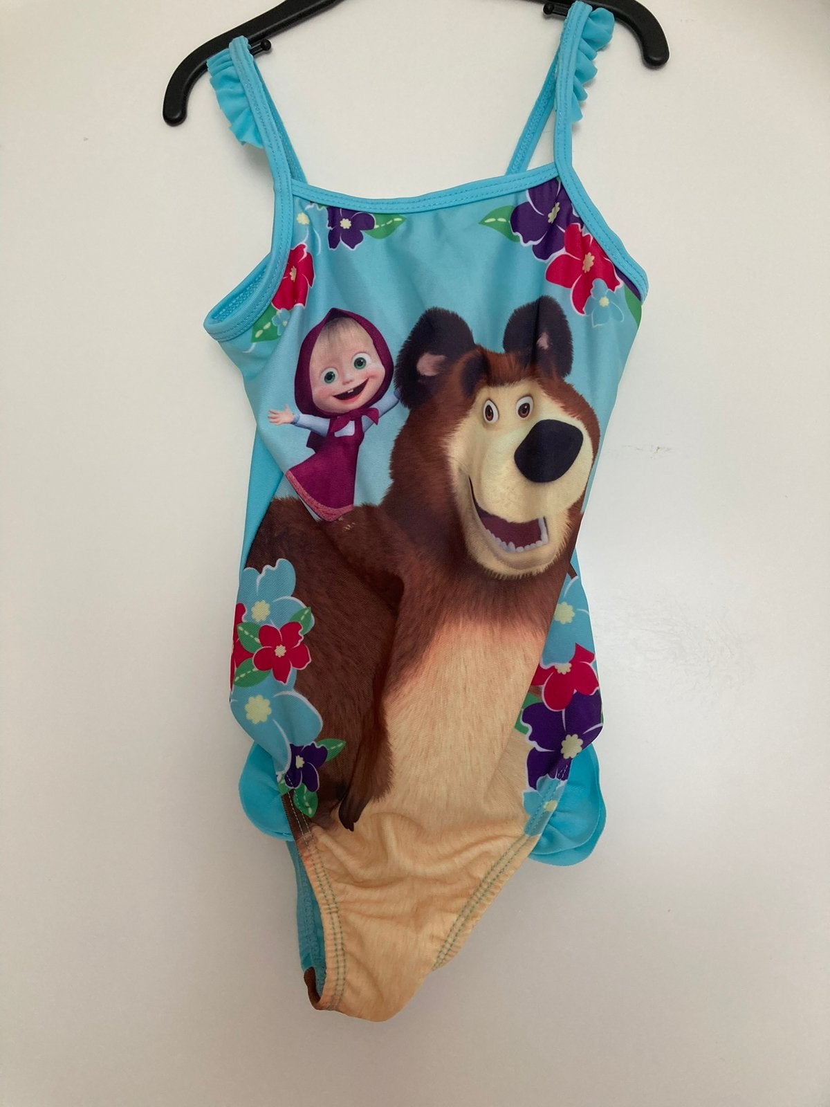 Masha en de Beer Badpak nieuw Maat 122/128 (7/8 jaar), Kinderen en Baby's, Meisje, Badpak, Nieuw, Ophalen of Verzenden