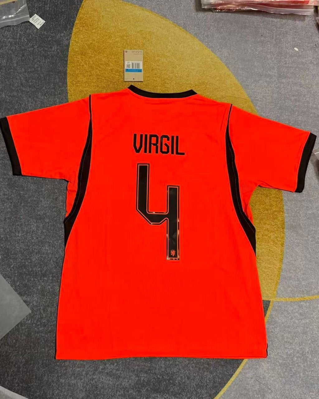 Virgil van Dijk Oranje Shirt WK 2026 Nieuw Maat M/L, Maat 48/50 (M), Nieuw, Oranje, Ophalen of Verzenden
