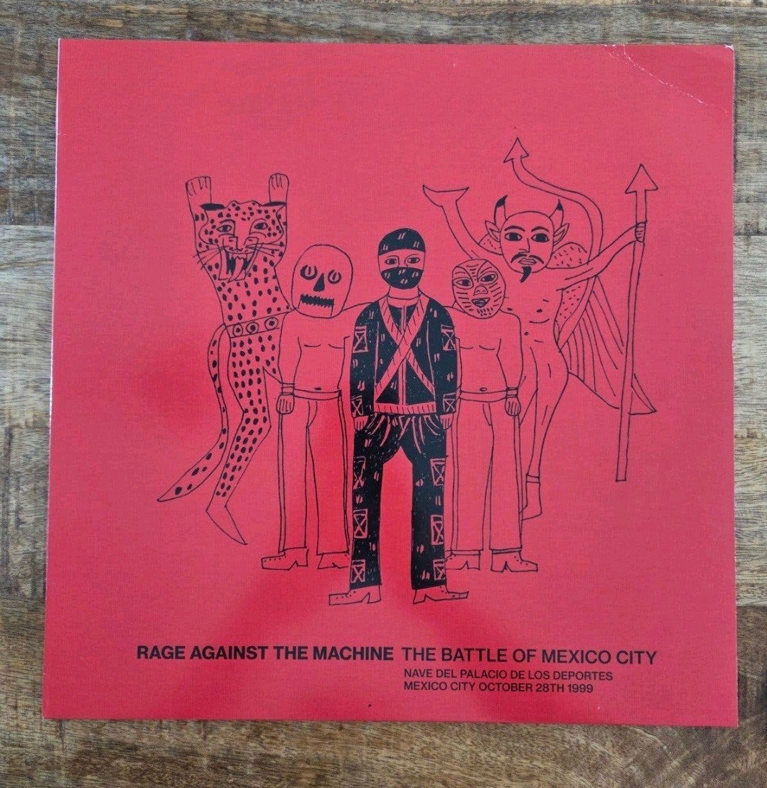 Lp the machine rage against, Ophalen of Verzenden